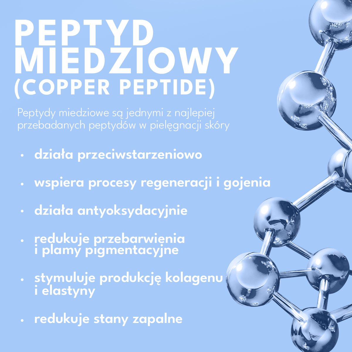 zalety stosowania serum do dłoni ProAge Copper Peptide